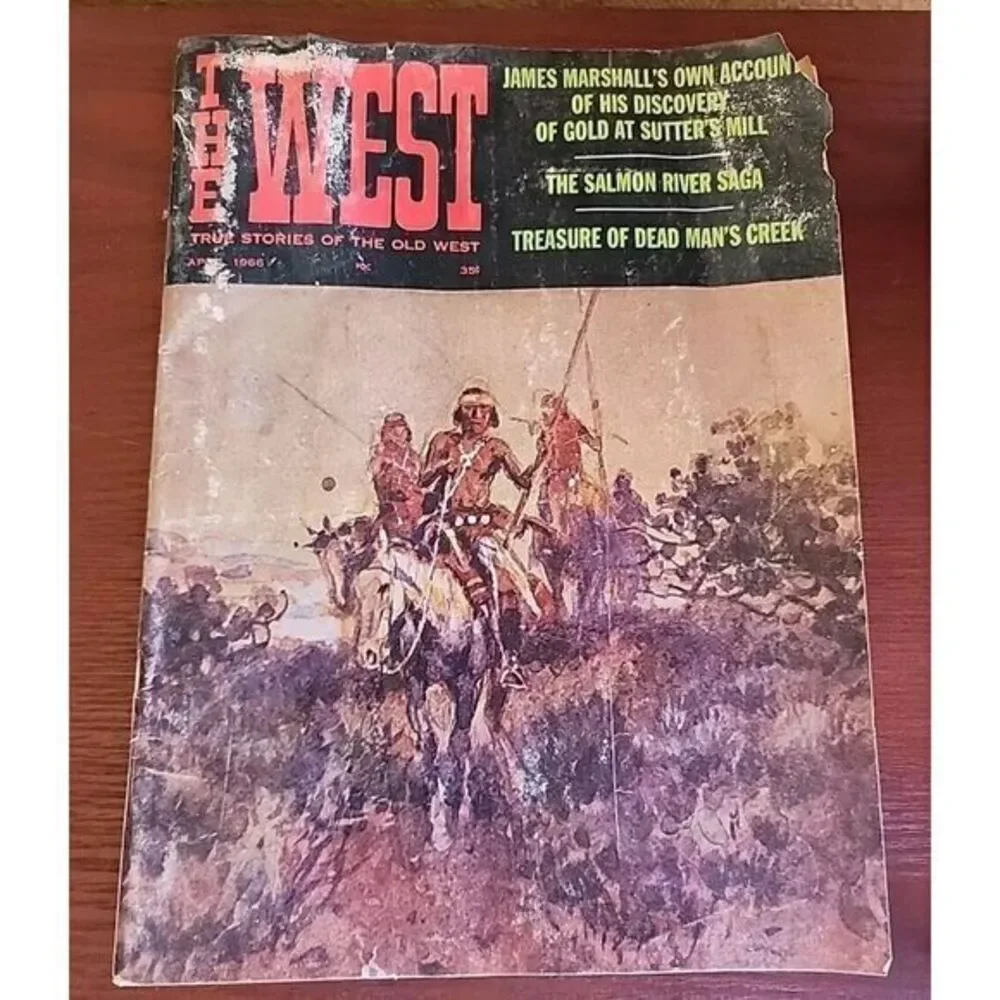 April 1966 The West Teue Stories‎ Of The Old West Good Condition,  VINTAGE.
